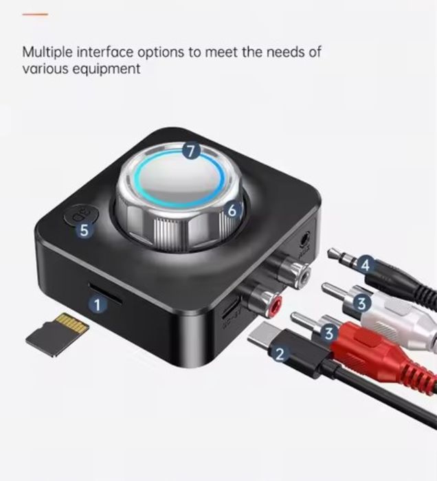 Receiver Audio Bluetooth cu efect de sunet Surround 3D Receptor Stereo