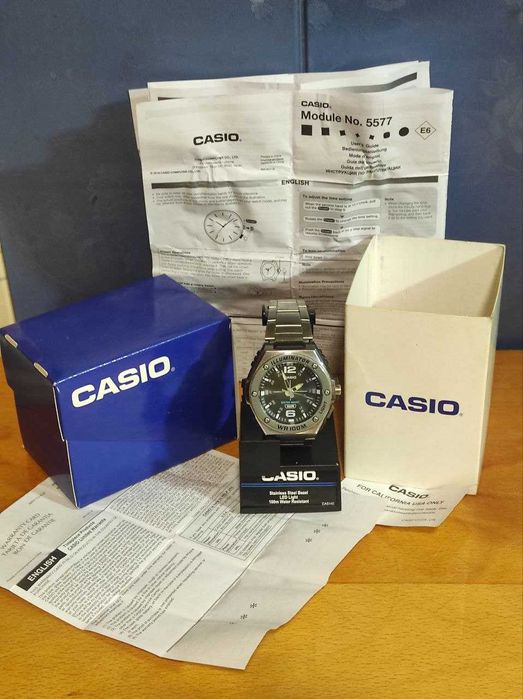 Наручные часы CASIO MWA-100HD-1AVCF ILLUMINATOR WR100M с Подсветкой
