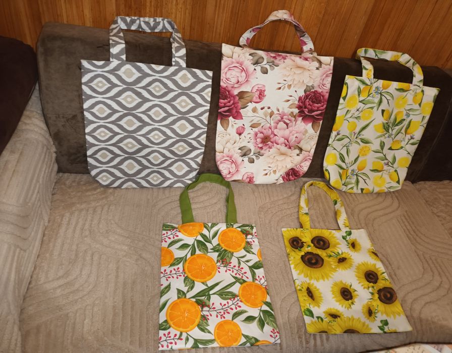 Чанти за пазаруване от плат