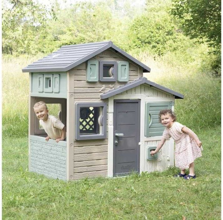 Căsuță de joacă pentru copii Smoby Life 810205 Friends House
