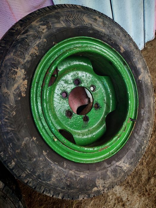 Jante pentru remorcă agricol RM 7 cu anvope 225/75/16 C