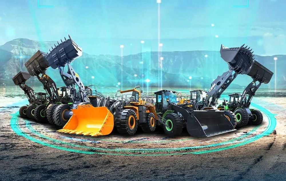 XCMG XC958-HEV — это инновационный гибридный фронтальный погрузчик