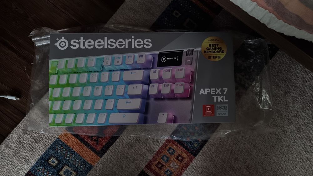 Клавиатура Steelseries APEX 7 TKL Ghost Edition