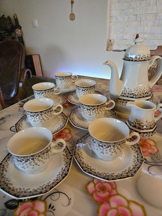 Античен порцеланов сервиз за кафе "WINTERLING FLORIDA"