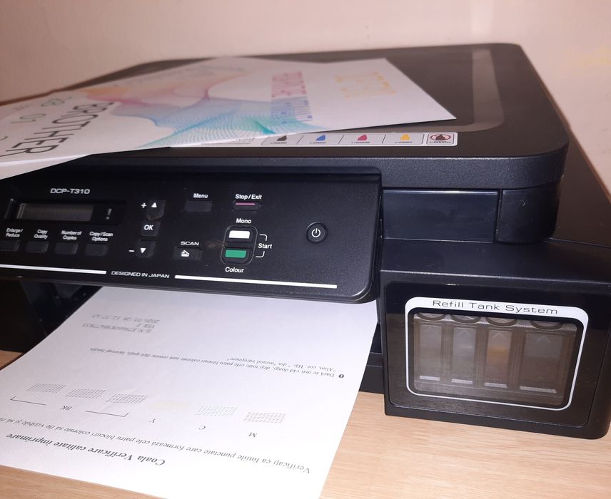 Imprimantă multifuncțională Brother DCP T310 cu sistem CISS
