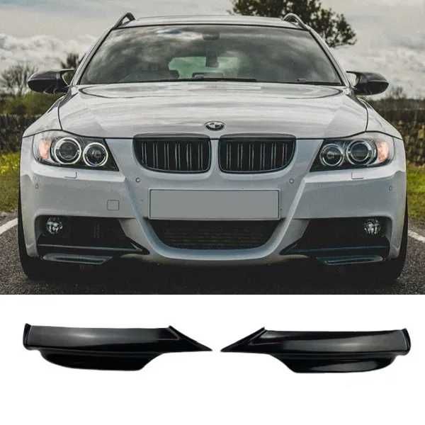 Сплитери GT за предна M Technik броня – BMW E90 / E91 (2005-2008)