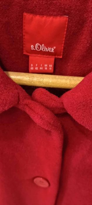 Palton lana M impecabil