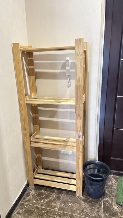Стеллаж IKEA дерево