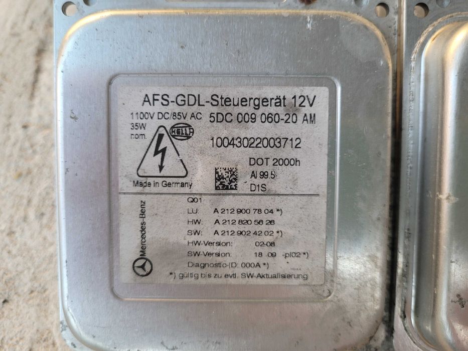 Мерцедес Е класа w212 Ксенон Баласт, Bi Xenon Balast D1S Mercedes
