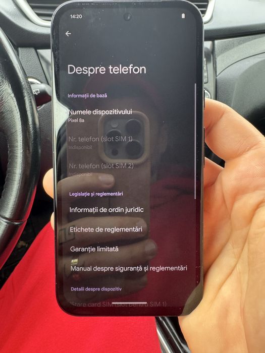 Vand google pixel 8a black 128gb