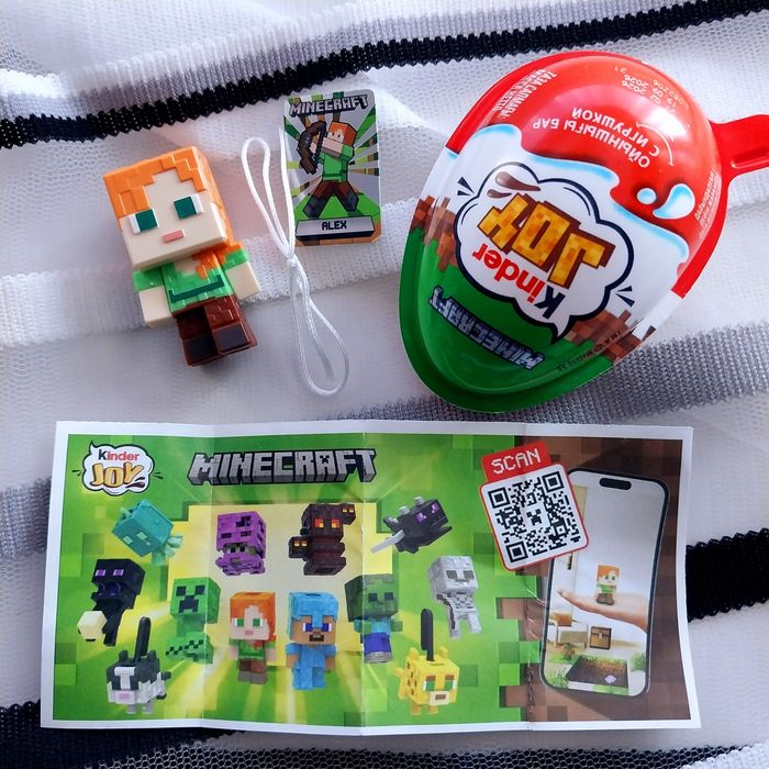 Киндер джой Minecraft