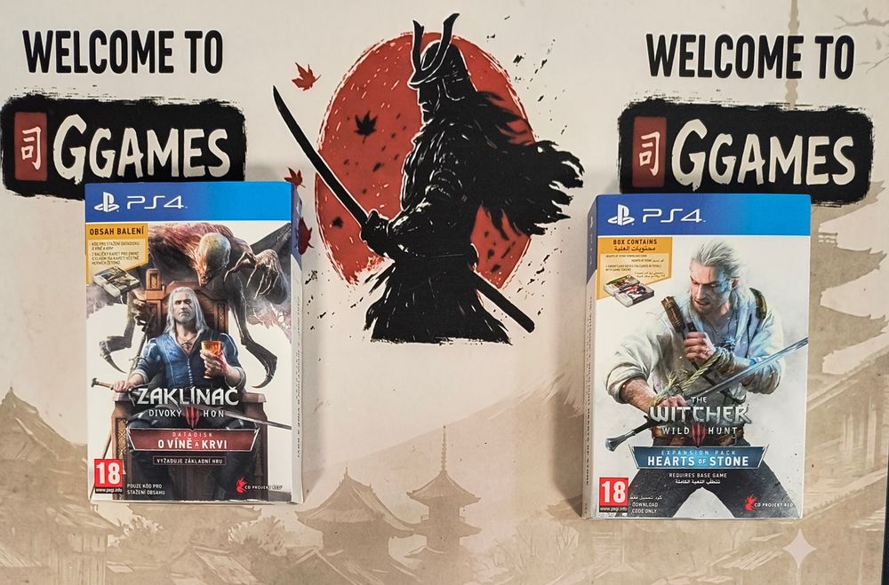 Witcher 3 Hearts of Stone и Blood and Wine PS4