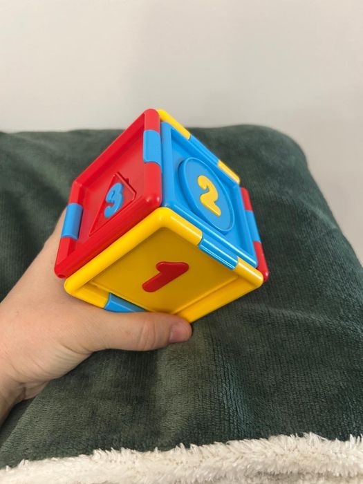 Деревянные кубики б/у