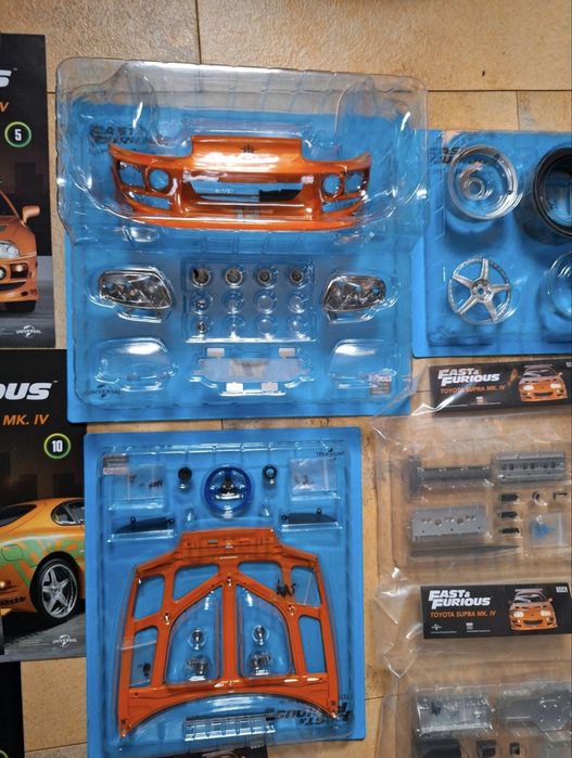 DeAgostini Toyota Supra Bryan Fast And Furious 1/8 macheta