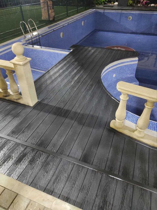 Террасная доска из ДПК производства Китая