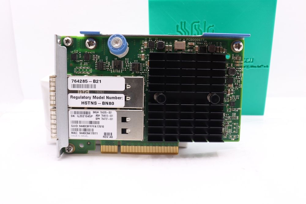 Placa de retea Server HP 544+FLR-QSFP 10Gb/40Gb 764285-B21 +Adaptor PC