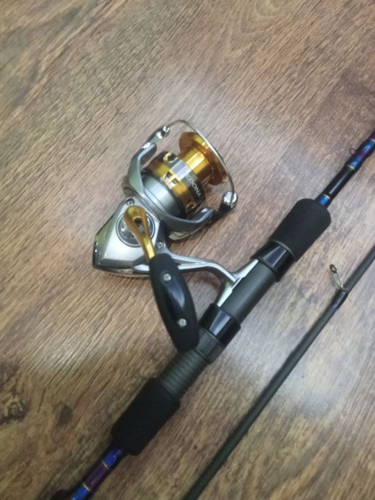 Спининг комплект за бяла риба и щука