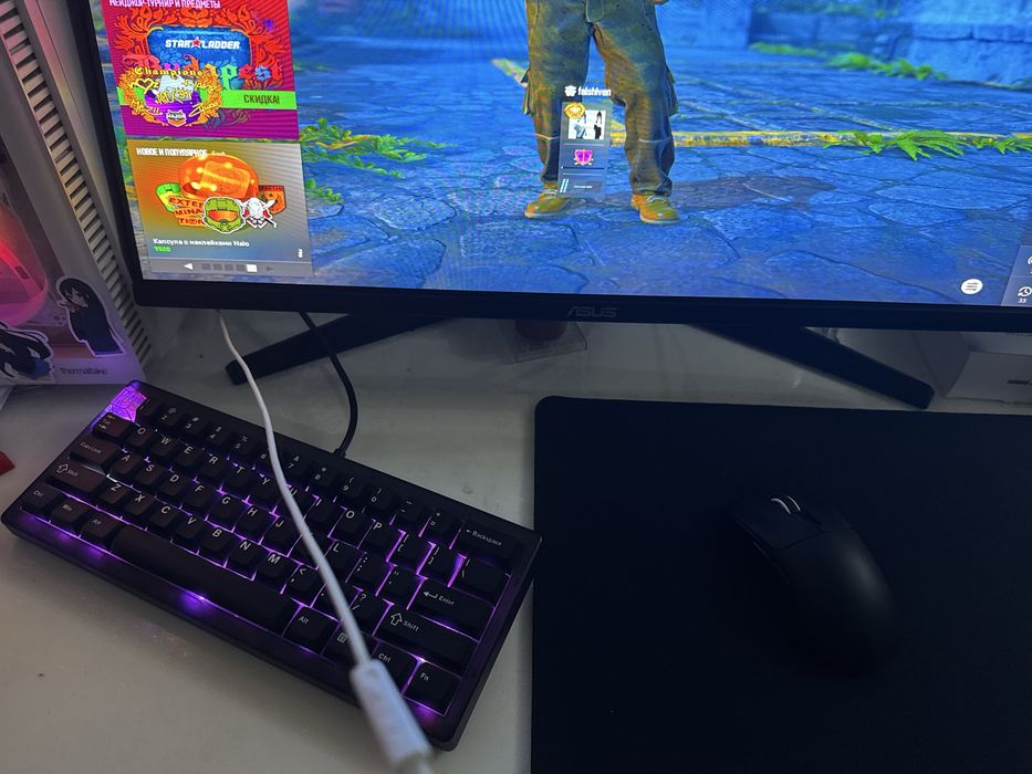 мышка attack shark x3