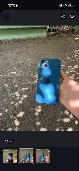 Iphone 13 256gb 80%akb