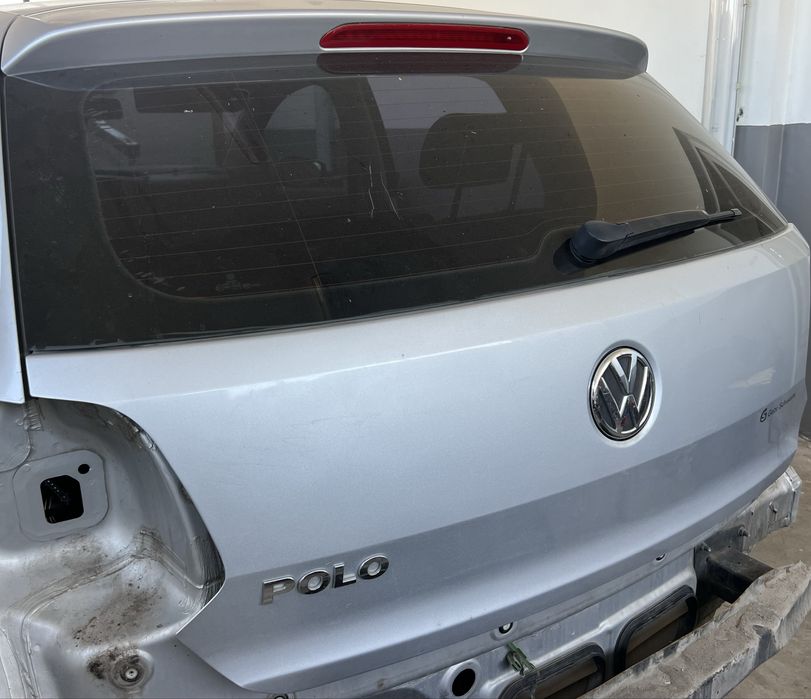 Заден капак 5та врата VW Polo 6R 2010/2014г сив LA7W