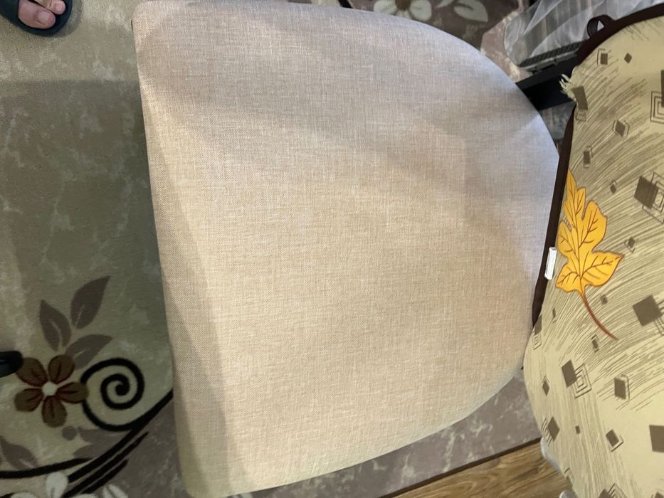 Трапезна маса Денвър стил с пачи крак в комплект със 6 стола