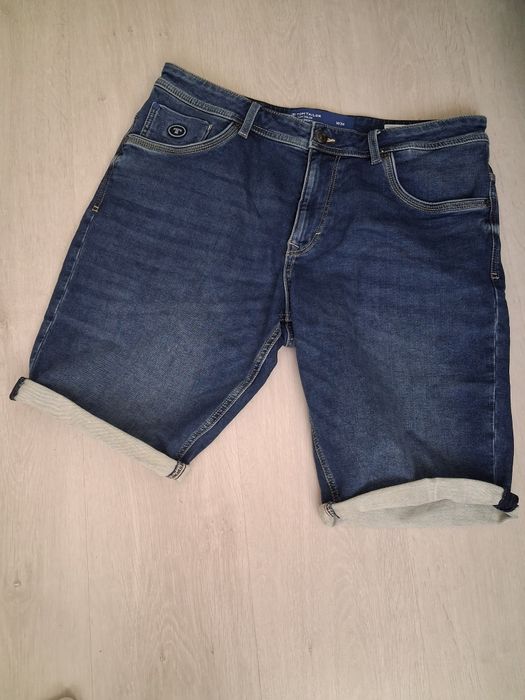 Vand  Pantaloni scurti de Blugi Tom Tailor  Josh Shorts marime W 36  L Barbati