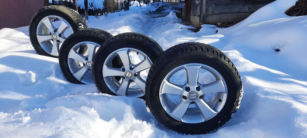 Vând roți iarnă 205/55/16 5 x 112 Seat, Skoda, Audi, Volkswagen Ronal