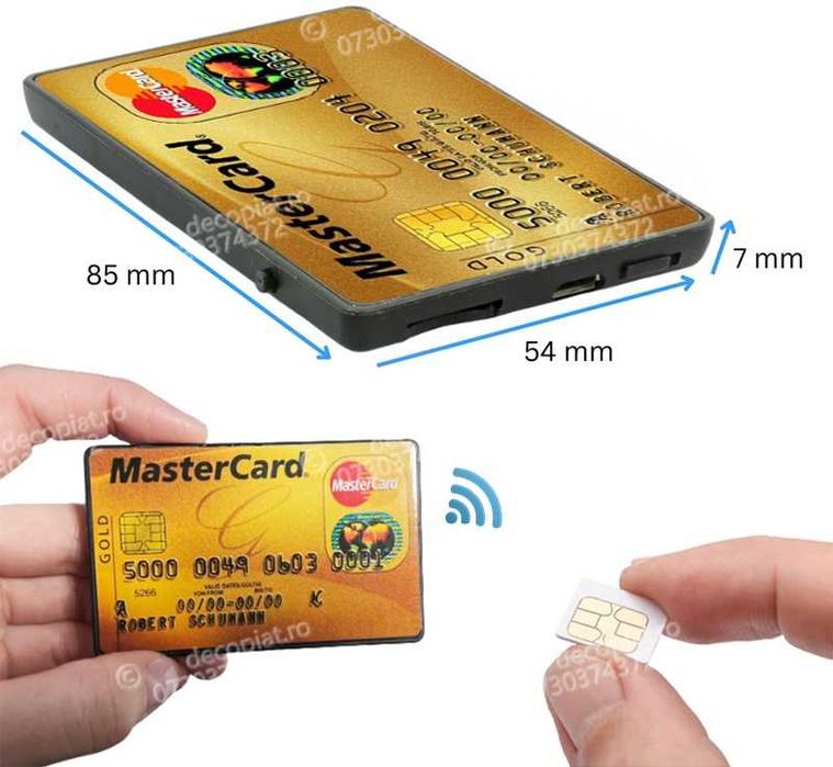 Set Complet Card GSM+ Casca Copiat MicroCasca Japoneză culoarea pielii