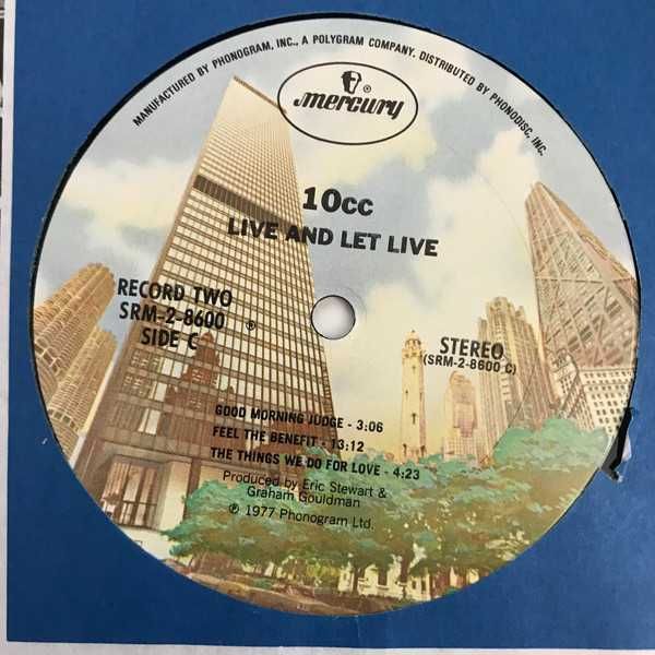 10 CC ( виниловые пластинки )