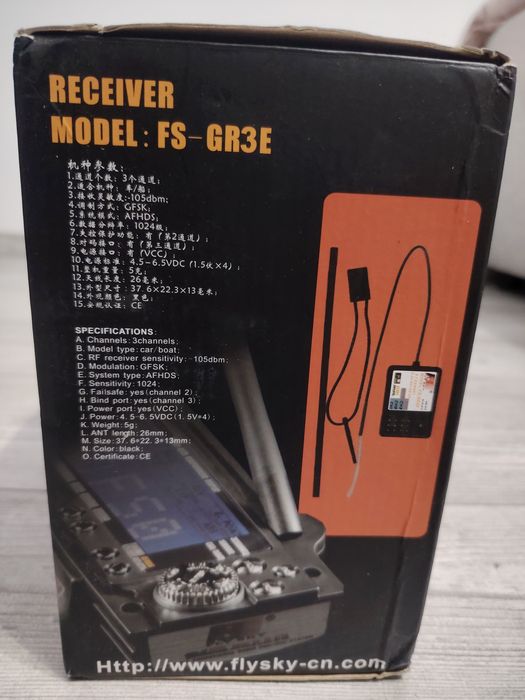 Radiocomanda, telecomanda Fly Sky GT3B