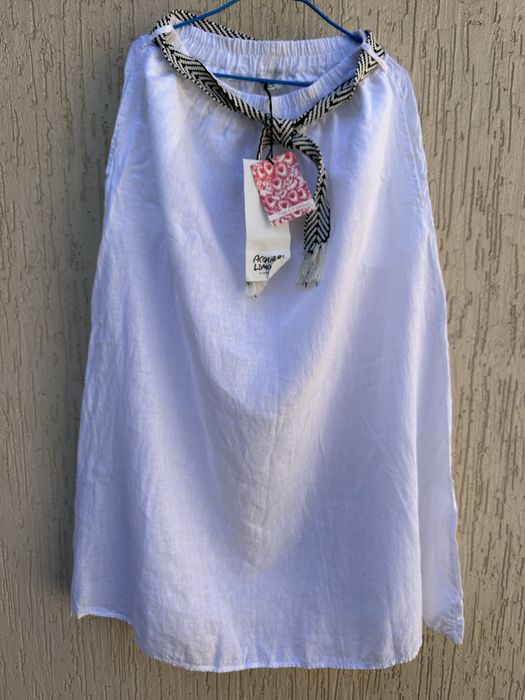 Юбки из льна