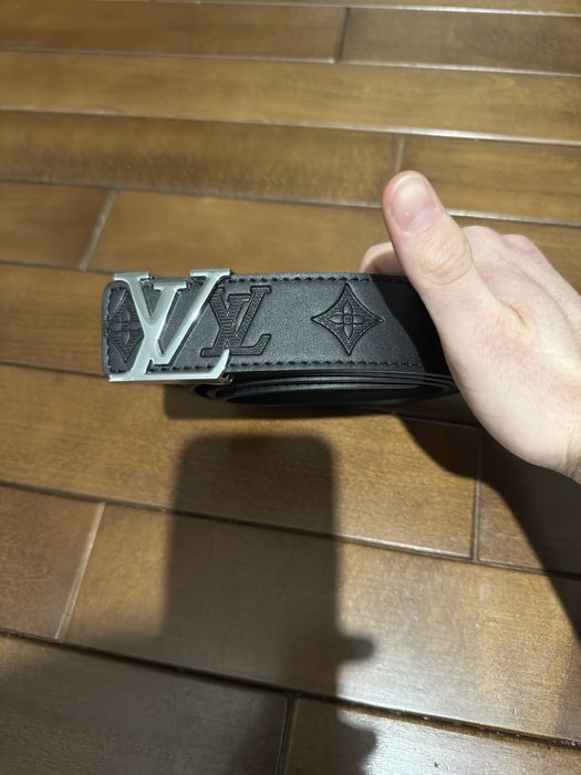 Curea LV Argintiu Negru