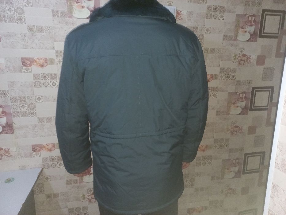 Мужской куртка пу