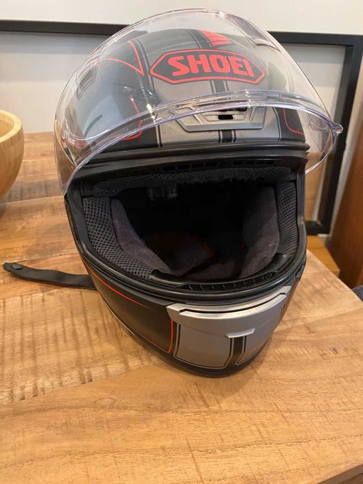 Casca Moto Shoei NXR Flagger Red - L - 2 Viziere