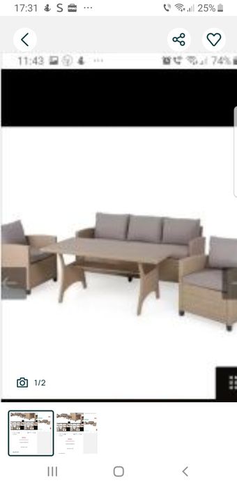 Set mobilier gradina