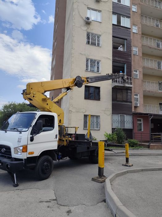 Автовышка Алматы. Услуги АГП 24\7