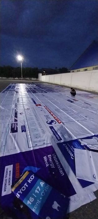 Б/у баннер хороший состояние 4500сум
