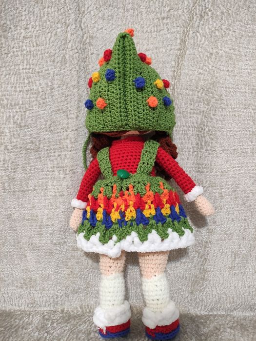 Вязаная.   кукла!!!