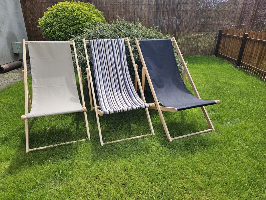 Sezlong pentru gradina din lemn