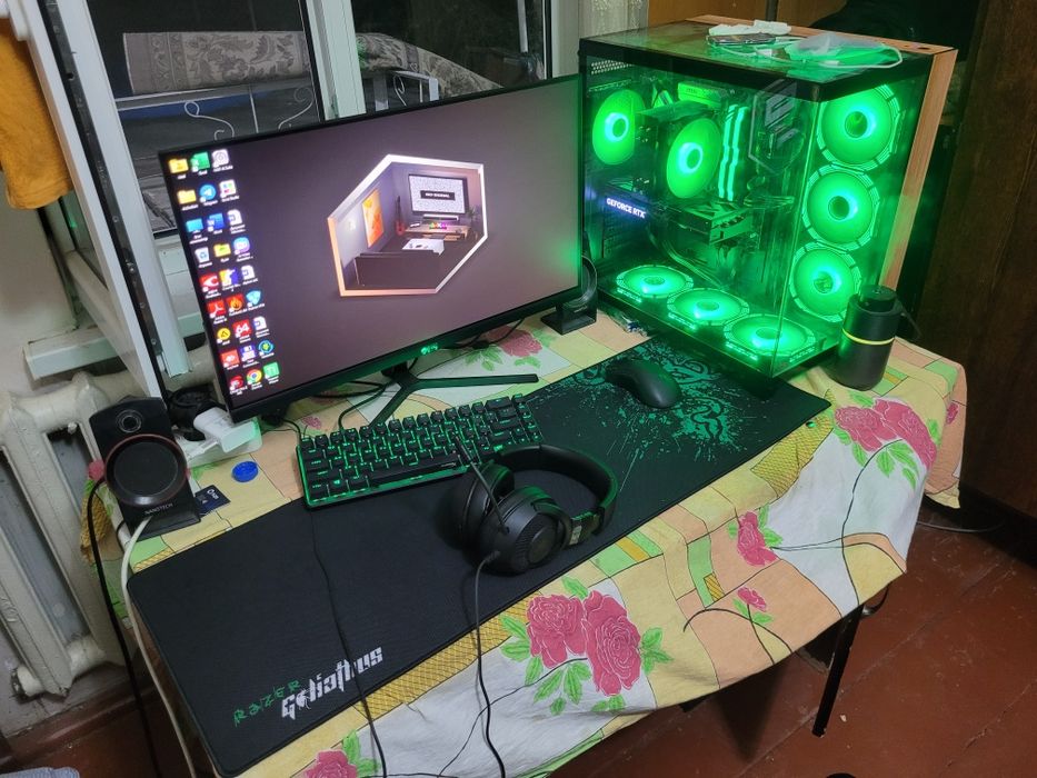 4k O'yinlar va 3d dizayn uchun kuchli kompyuter