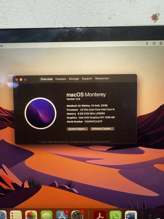 Macbook Air 2018 (Retina 13,3 inch) + Magic Mouse 2