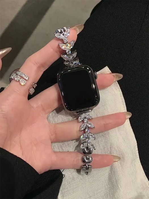 DIAMOND каишка с кристали за Apple Watch ULTRA/SE/11/10/9/8/7/6/5/4/3