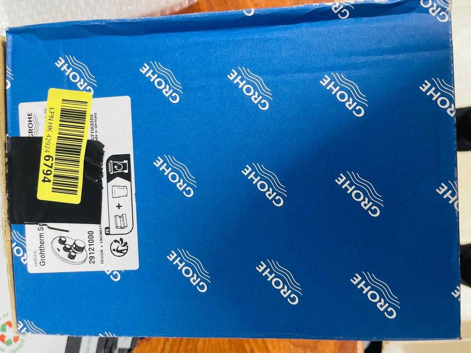 Baterie cadă-duș ascuns Grohe Grohtherm SmartControl cu termostat