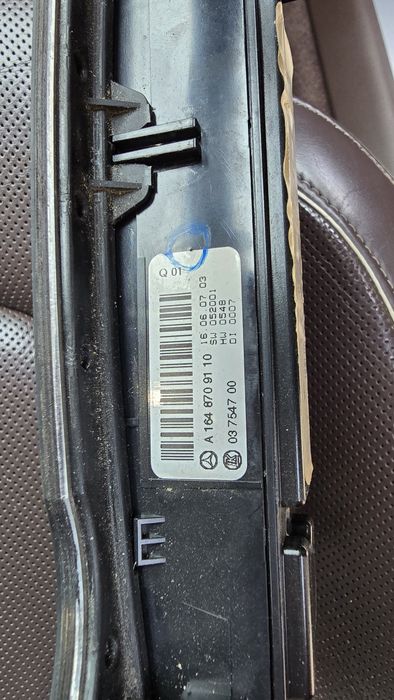 Команден блок с бутони за мерцедес в164 мл 320  Switch Block / Upper Control Panel w164