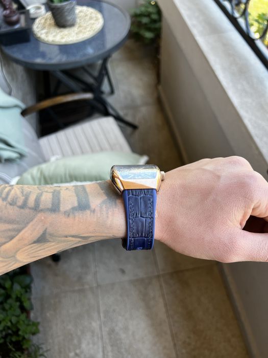 Franck Muller Vanguard Gold And Blue 44 mm