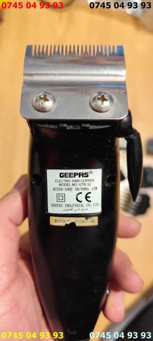 aparat ras tuns GEEPAS GTR33 functional