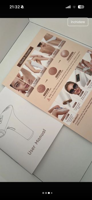 Aparat pentru epilat