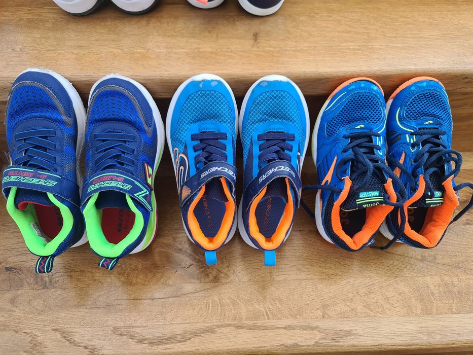 Adidasi copii si ghete fotbal Nike, Adidas, Skechers marimi 29-33