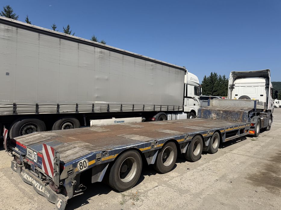 SCANIA R480 Standard ADR + Faymonville Trailer Multimax F-11 4 Axe