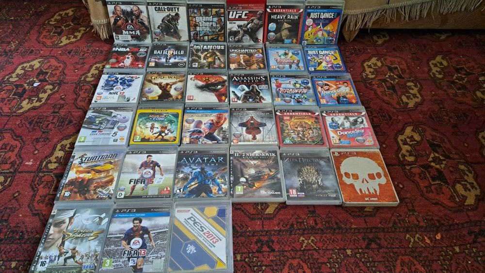 Диски PS 3- Ps 4-psp